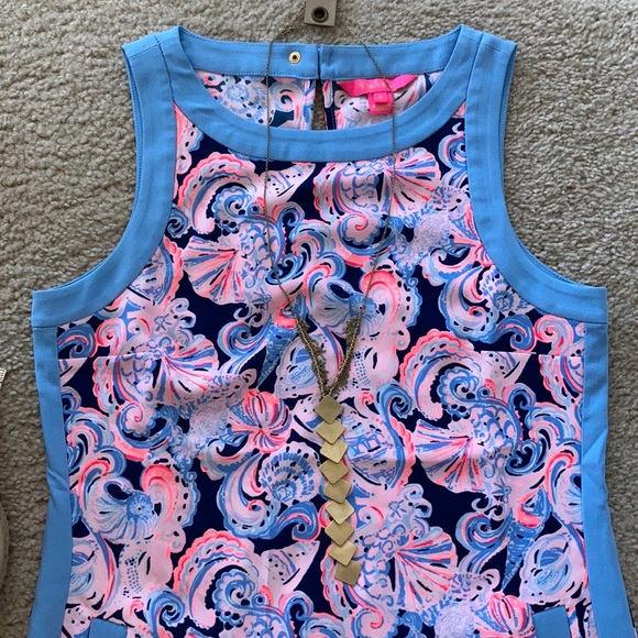 Lilly Pulitzer Angie Stretch Shift Dress - Picture 2 of 11